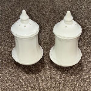 Vintage Red Cliff Ironstone Sydenham Collection Salt & Pepper Shakers Rare Find!